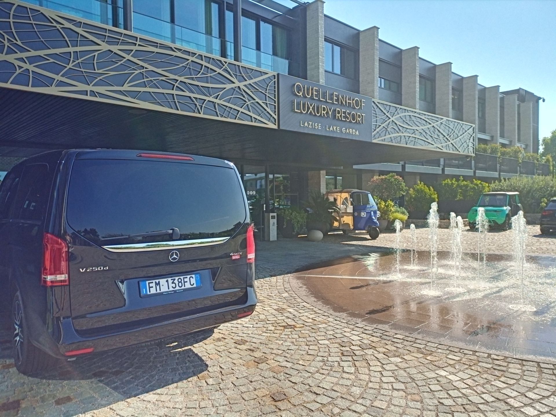 Quellenhof Luxury Resort - Eingang